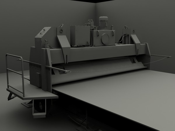 press factory 3d model - Press... by GurnisLV